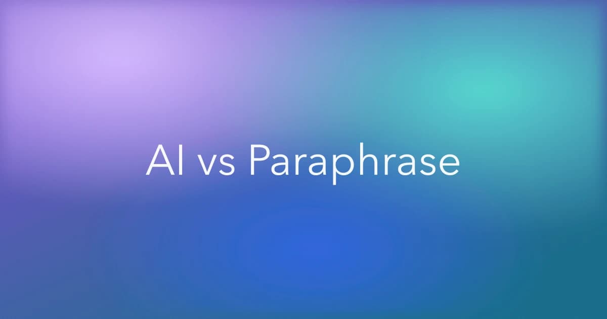 AI Rephrase vs Paraphrase: What Is the Difference?
