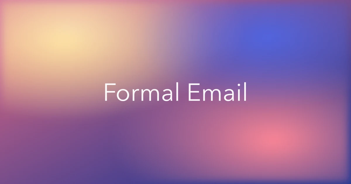 Formal Email Rewrite Examples for Work
