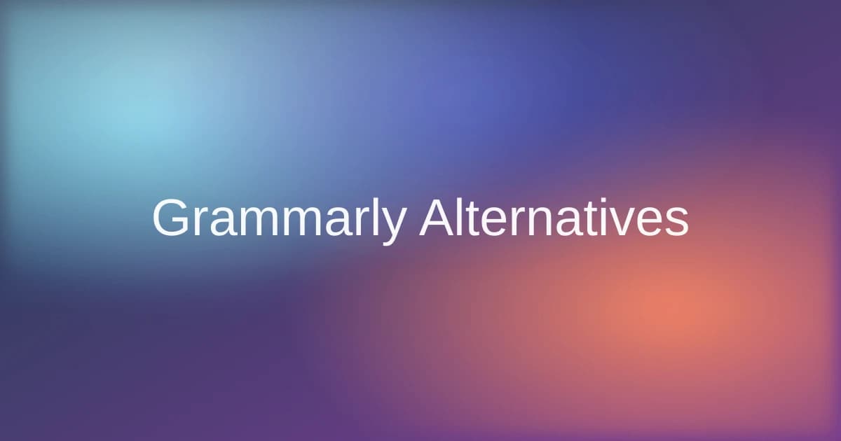 Best Grammarly Alternatives in 2027