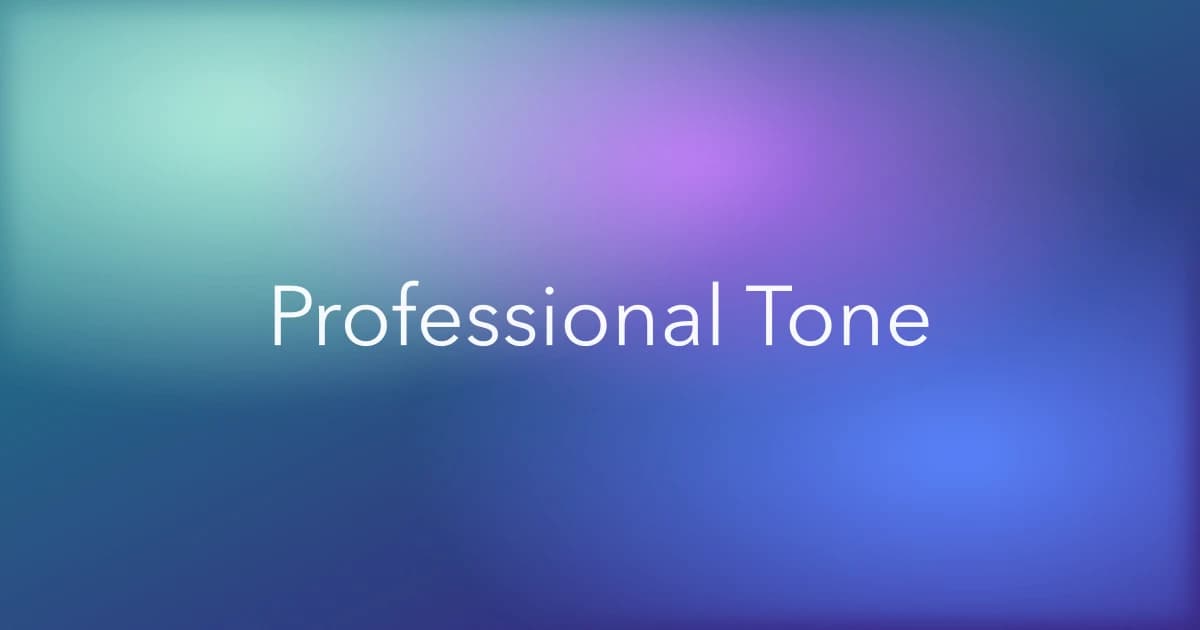 How to Make This Sound More Professional: Examples